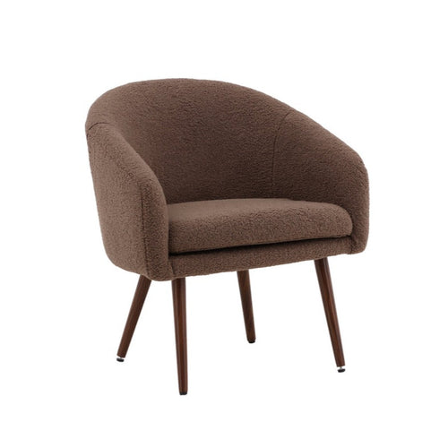 Rebellenclub fauteuil inga - bruin - vtwonen shop