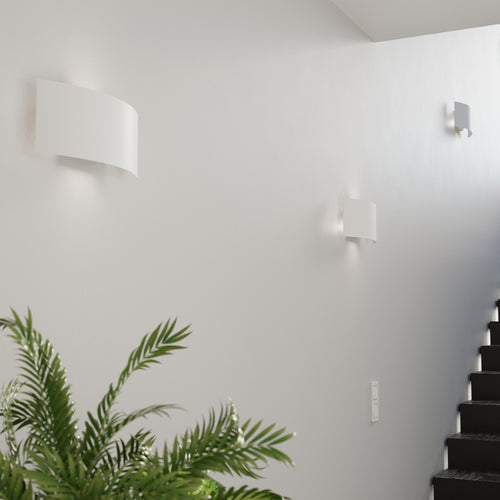 Sollux Lighting Wandlamp MAGNUS wit - 34x8x14cm
