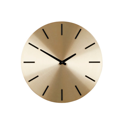 Mica Decorations Brixen Wandklok - Ø36 cm - Goud