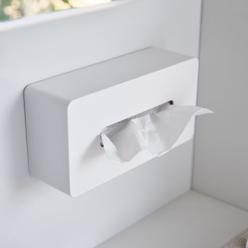 Yamazaki Zelfklevende Tissuebox - Tower - Wit - vtwonen shop