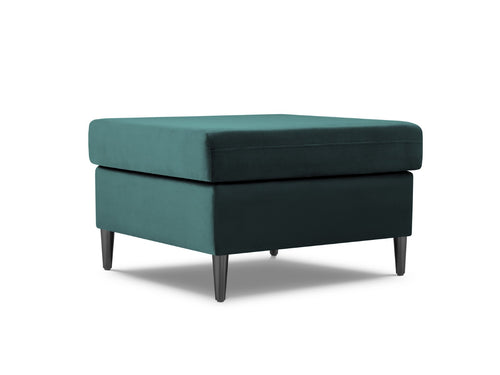 Cosmopolitan Design Poef Kyoto flueel, olie - 70x70x45cm