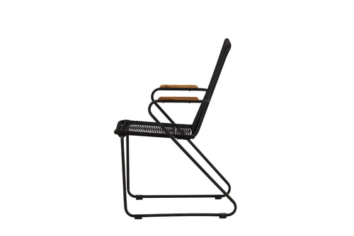 Rebellenclub Tuinstoel Rama - Zwart - vtwonen shop