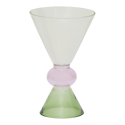 Urban Nature Culture wijnglas Ayo, Pale Green - Ø 9.5 * 15 CM