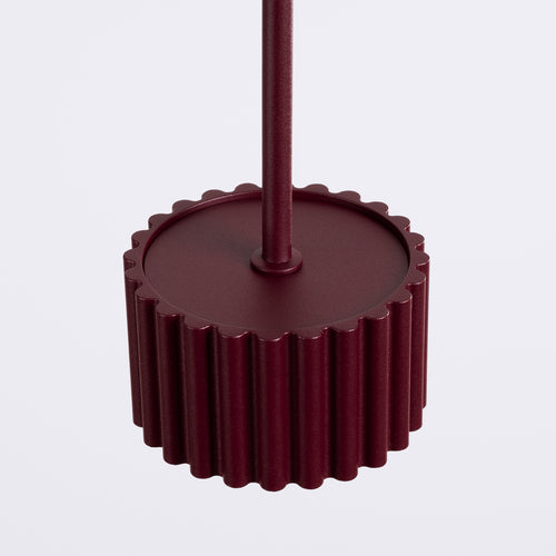 Sollux Lighting Hanglamp AURA 1 bordeaux Gx53 - 10x10x125cm