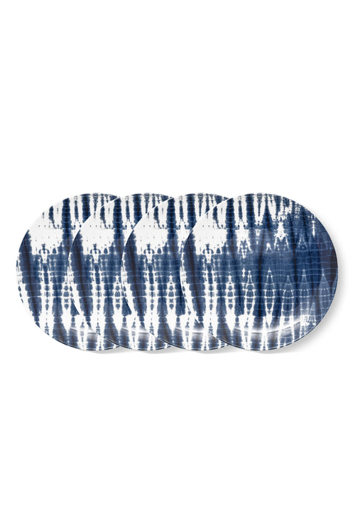 vtwonen - Tie-Dye Ontbijtborden - Serviesset van 4 - 23cm - vtwonen shop