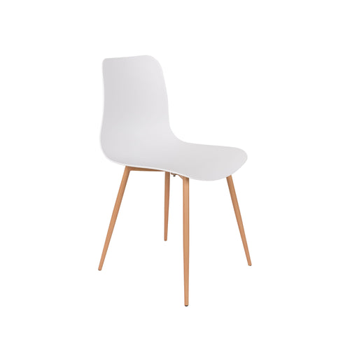 Housecraft Living Leon Eetkamerstoelen Wit - Set van 2 - vtwonen shop