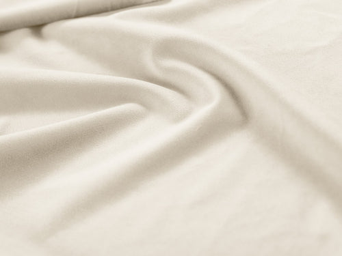 Cosmopolitan Design Panoramische hoekbank links Bali 7-zits, flueel, lichtbeige - 256x327x75cm