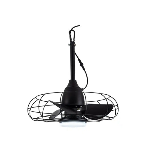 CristalRecord plafondventilator Freshfan - 1 lichts - 50  x 44   cm - wit grijs
