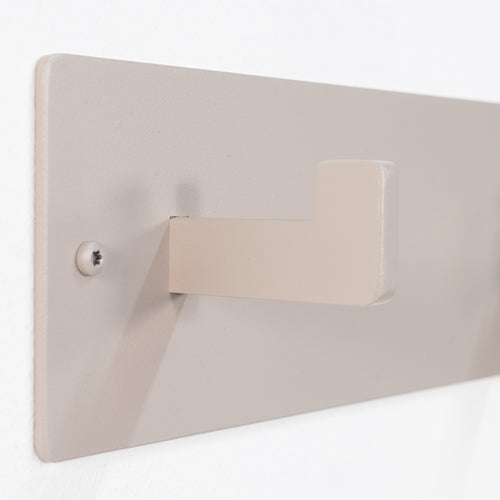 Spinder Design kapstok Leatherman 3 - Silky Taupe - 3 haken - vtwonen shop