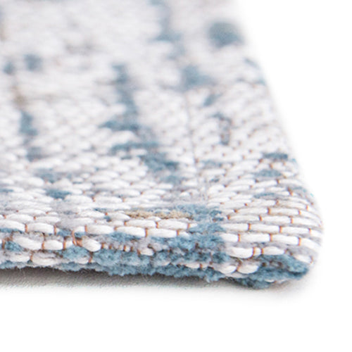 Louis De Poortere vloerkleed Long Island Blue - blauw - 200x280cm - vtwonen shop