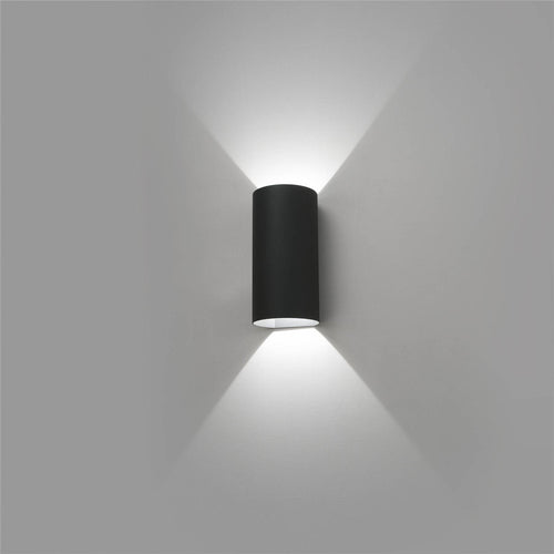 Faro Bruc - LED Outdoor Up Down Wandlamp Donkergrijs IP54