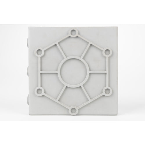 Zuiver Graphic Vaas Plat Grijs - vtwonen shop