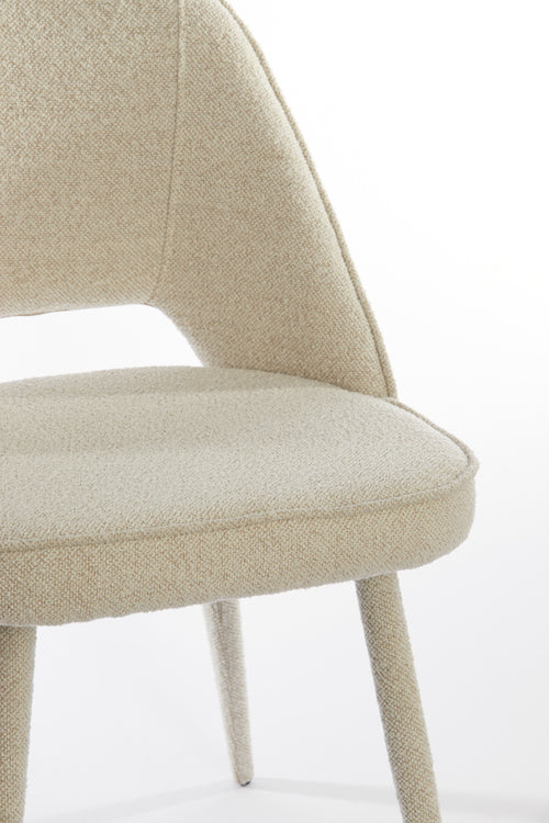 Light & Living eetkamerstoel DJESLIN - 57x51x84cm - bruin - Set van 2