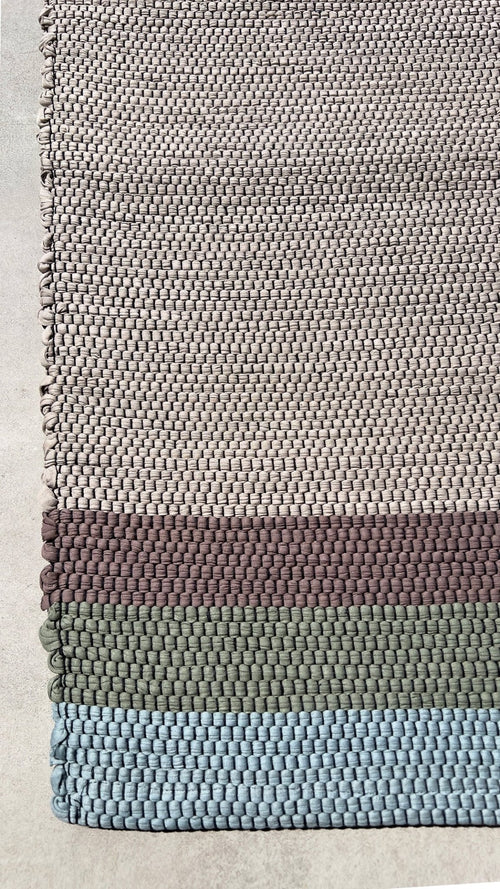 AFK Living vloerkleed Fado - handgemaakt - Gerecycled katoen - 120 x 170 cm