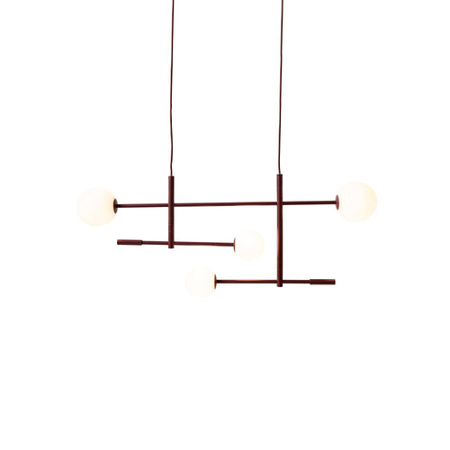it's about RoMi hanglamp Copenhagen - rood - 97x13x215cm - vtwonen shop