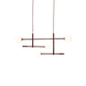 it's about RoMi hanglamp Copenhagen - rood - 97x13x215cm