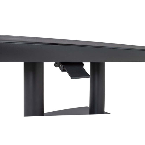 Lesli Living tuintafel Geneva - grijs - 135x83cm