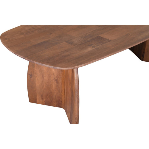 DÉJA Eettafel Majada Donkerbruin Deens Ovaal 300cm - vtwonen shop