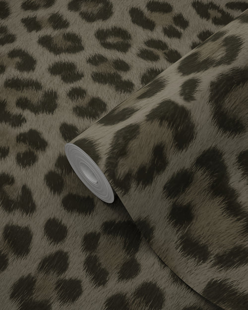 Origin Wallcoverings behang panterprint taupe - 53 cm x 10.05 m - 347802 - vtwonen shop
