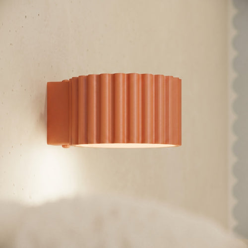 Sollux Lighting Wandlamp AURA rode oker Gx53 - 10x12x6cm