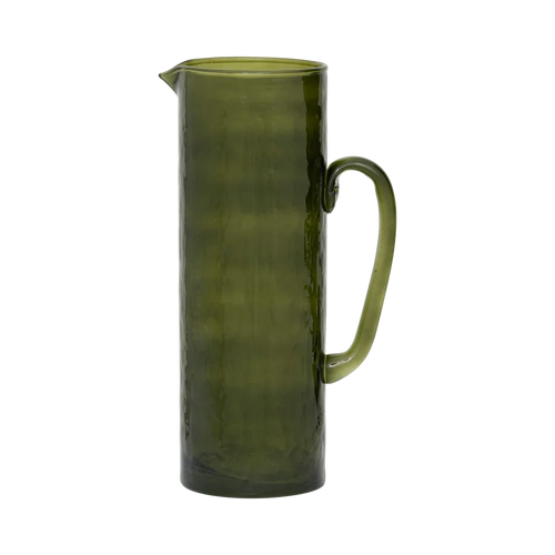 Urban Nature Culture kan hammered banana palm - Ø 15 * 9 * 26.5 cm