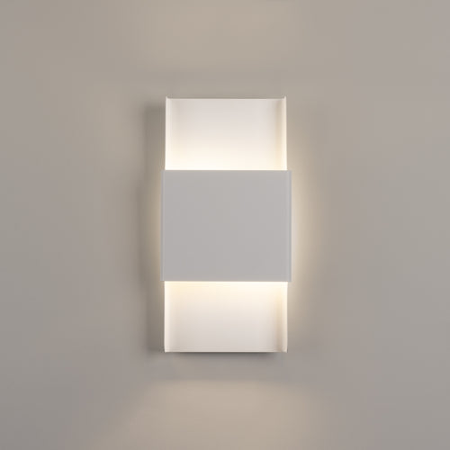 Sollux Lighting Wandlamp DURLIN wit - 20x7x40cm