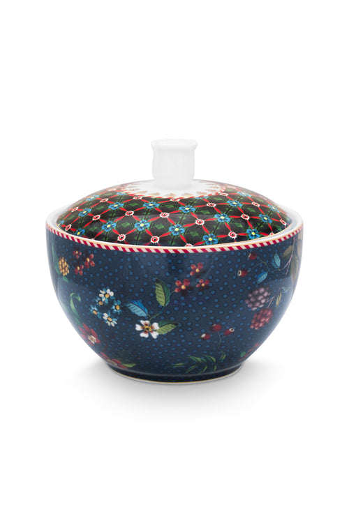 Pip Studio - Berry Blues Blue - Suikerpot - 300ml