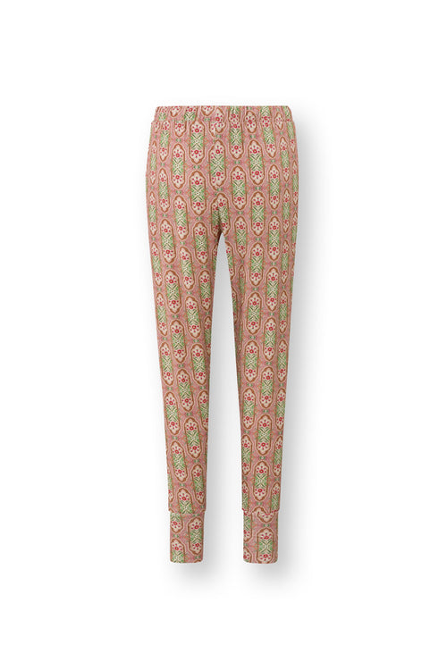 Pip Studio - Bobien Pyjama Broek Dames - Jabali - Roze - M
