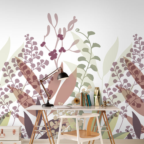 Art for the Home Fotobehang - Casandra Bladeren - 280x159cm