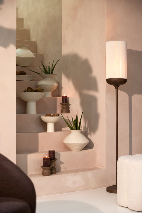 Light & Living vaas BEATO - Ø34x27.5cm - wit - vtwonen shop