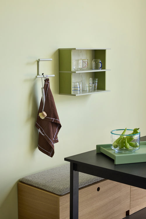 Hübsch plank Pep - essenfineer/mdf - 50x19xh40cm