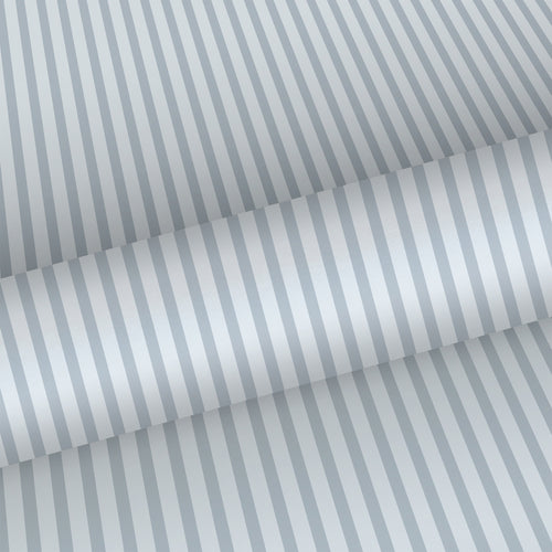 Sanders & Sanders behang strepen vergrijsd blauw - 50 x 900 cm - 935388