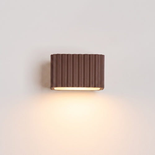 Sollux Lighting Wandlamp RIFF bruin Gx53 - 10x12x6cm
