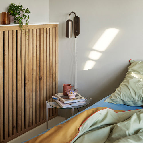 Hübsch wandlamp Zenith - ijzer - 19x7xh29cm, e14 - vtwonen shop