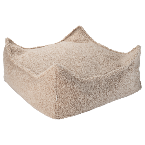 Wigiwama Vierkante Poef - Bruin - vtwonen shop