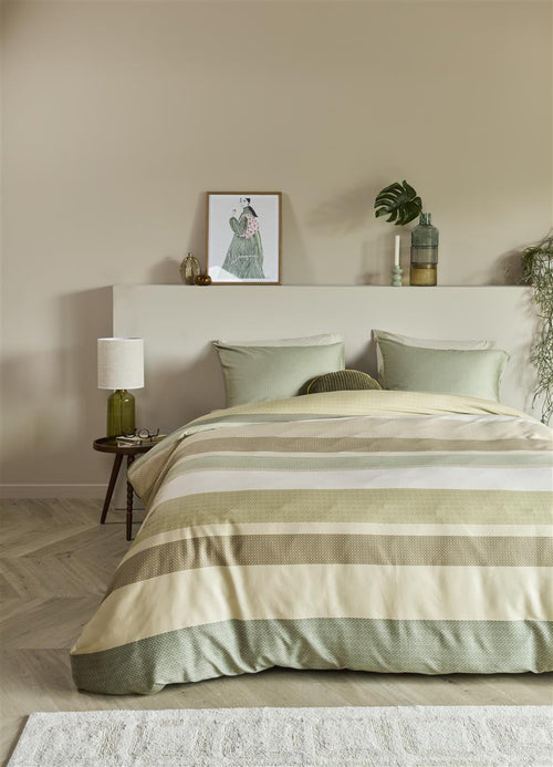 Beddinghouse dekbedovertrek Audrie - 140x200/220 cm - groen - vtwonen shop
