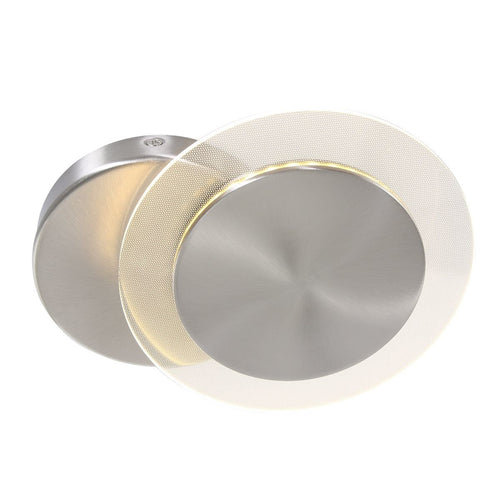 Steinhauer plafondlamp Lido - 1 lichts - 17x 6 cm - mat chroom