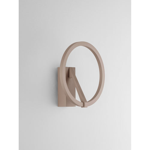 Nova Luce TILIA  Tilia Geïntegreerde LED-wandlamp Champagne Goud LED 10W 457lm 2700-3000-4000K CCT Dip-schakelaar