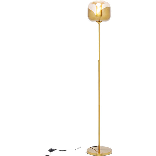 Kare Design Vloerlamp Goblet Ball 160cm goud - vtwonen shop