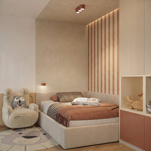 Sollux Lighting Wandlamp AURA mokka Gx53 - 10x12x6cm