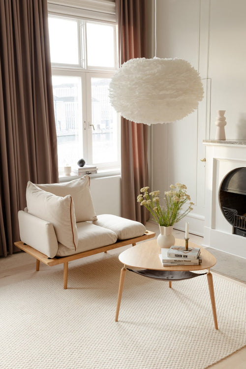 Umage Eos X-large hanglamp white - met koordset wit - Ø 75 cm