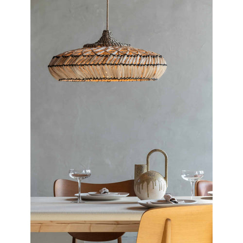 GOOD&MOJO hanglamp Rinjani - naturel - Ø60cm