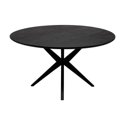 Kick eettafel Havard - 140cm - Zwart - vtwonen shop