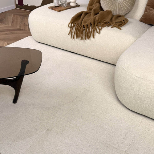Wollen vloerkleed Twig ivoor/wit - Interieur05 - 200 x 290 cm - vtwonen shop