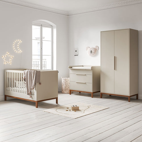 Petite Amélie Commode SOIE - Spaanplaat - mushroom