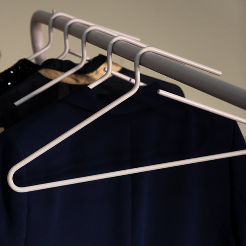 Spinder Design kledinghangers Hang-On - Silky Taupe - set van 5