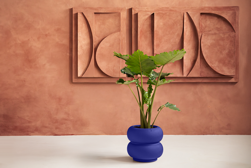 elho #amber roll low 43 royal blue | Bloempot | 25 jaar garantie.