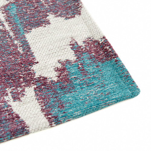 Lola&Moi vloerkleed Blue Duck - blauw -140x200cm - vtwonen shop