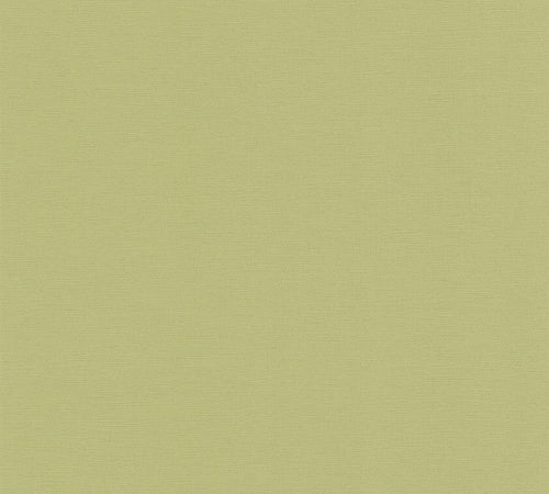Livingwalls behang effen groen en geel - 53 cm x 10.05 m - AS-390974