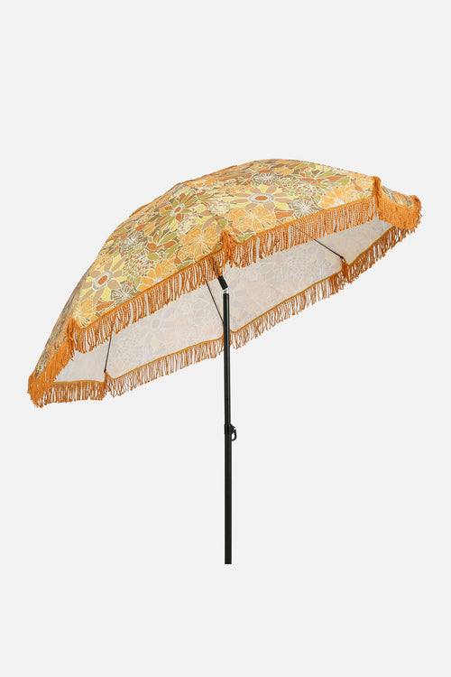 Mica Decorations Bloem Parasol - H238 x Ø220 cm - Bruin - vtwonen shop
